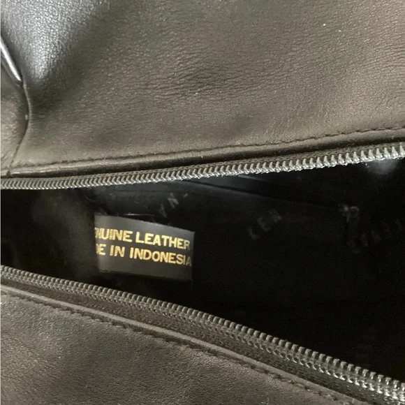 Kenar Black Mini Bag with Gold Accents RARE - Picture 7 of 7